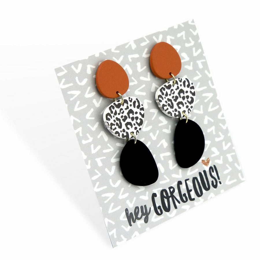 Jewellery Statement Earrings | Acrylic Dangles - Hey Gorgeous - Capetown (9914)