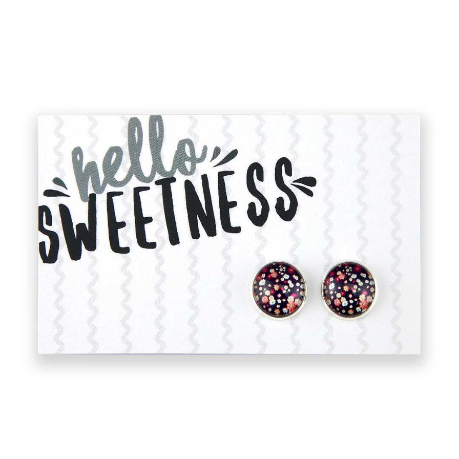 Jewellery 50% Off | Spring - Hello Sweetness - Bright Silver 12Mm Circle Studs - Charlotte (11415)