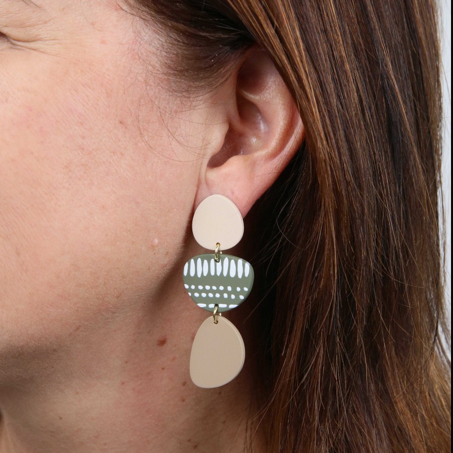 Jewellery Statement Earrings | Acrylic Dangles - 'Look At You, You Are Beautiful' - Denver (12234)