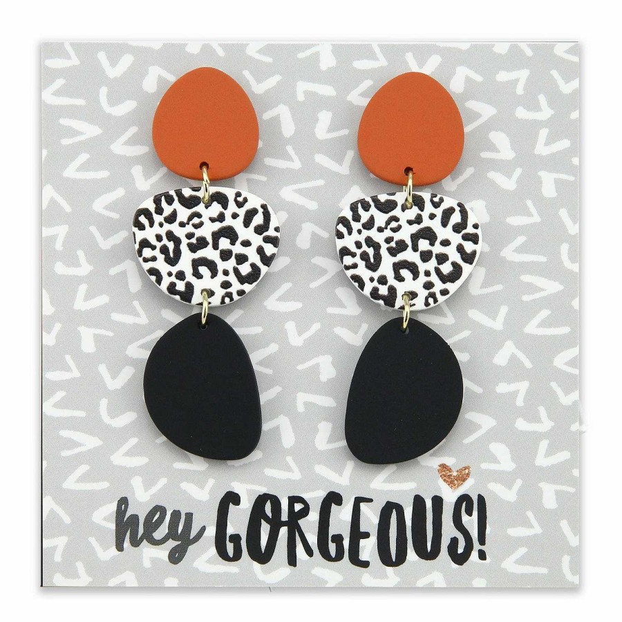 Jewellery Statement Earrings | Acrylic Dangles - Hey Gorgeous - Capetown (9914)