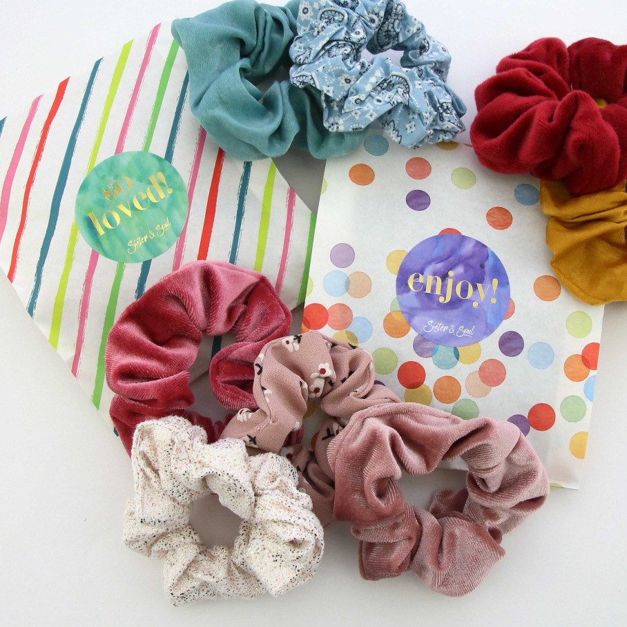 Accessories Lucky Dips | Lucky Dip! - Gift Wrapped Scrunchies 2 Pack!! (Ld4)