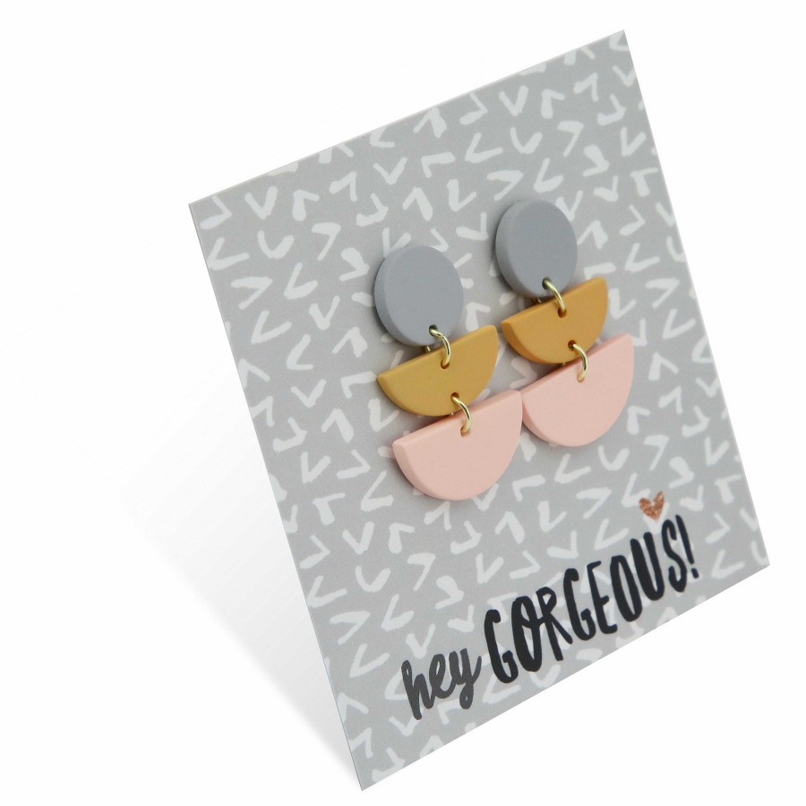 Jewellery Statement Earrings | Acrylic Dangles - Hey Gorgeous - Oslo (11853)