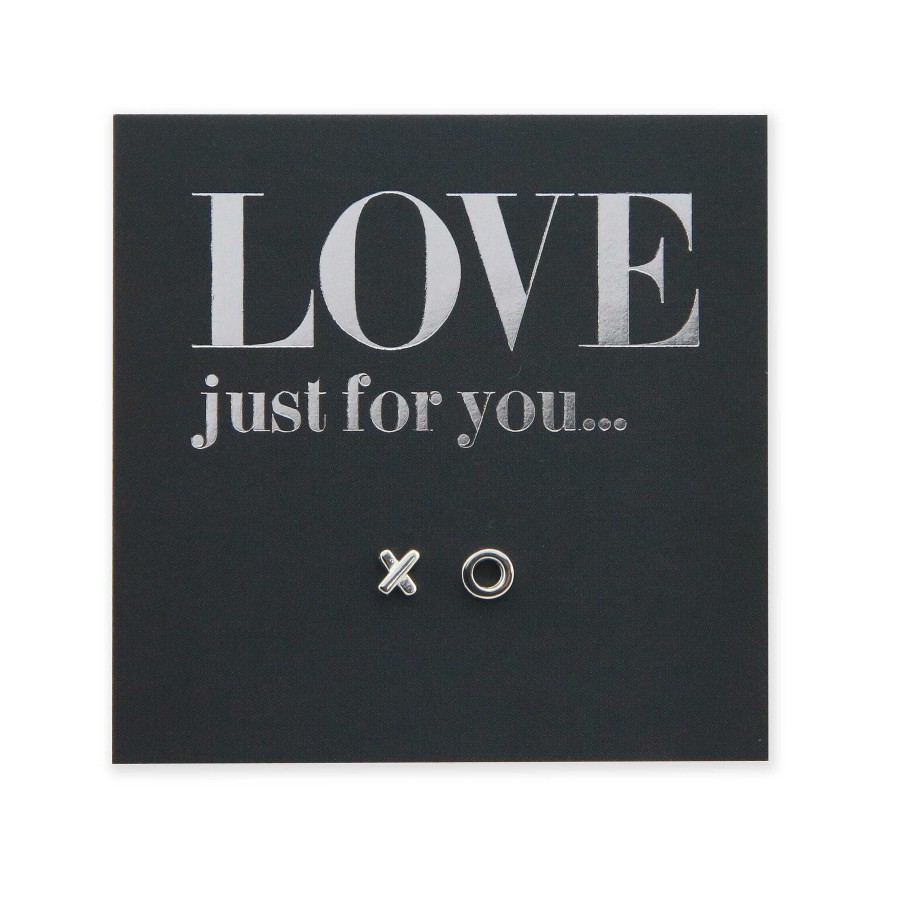 Jewellery Sterling Silver Studs | Tiny Xo Sterling Silver Studs - Love Just For You (8214-R)