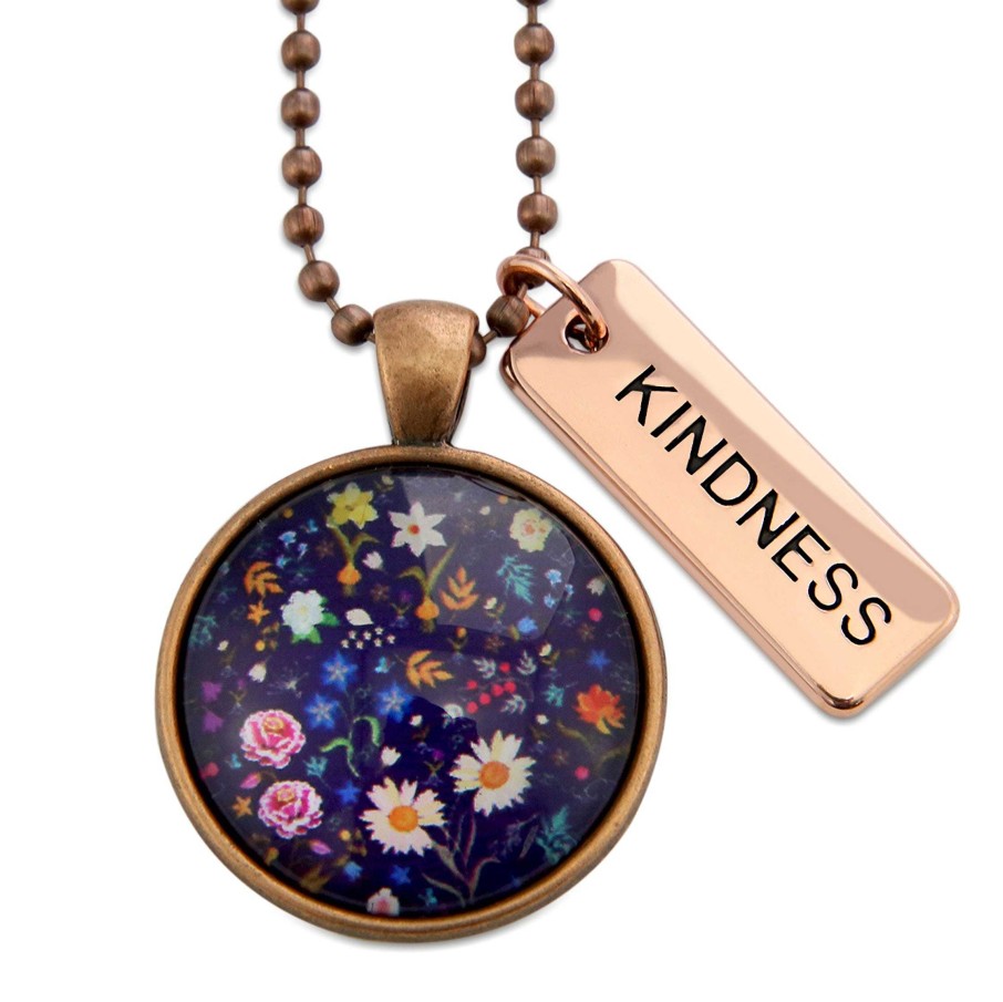 Jewellery Papa Glewy | Spring - 'Kindness' Vintage Copper Necklace - Harriet (10364)