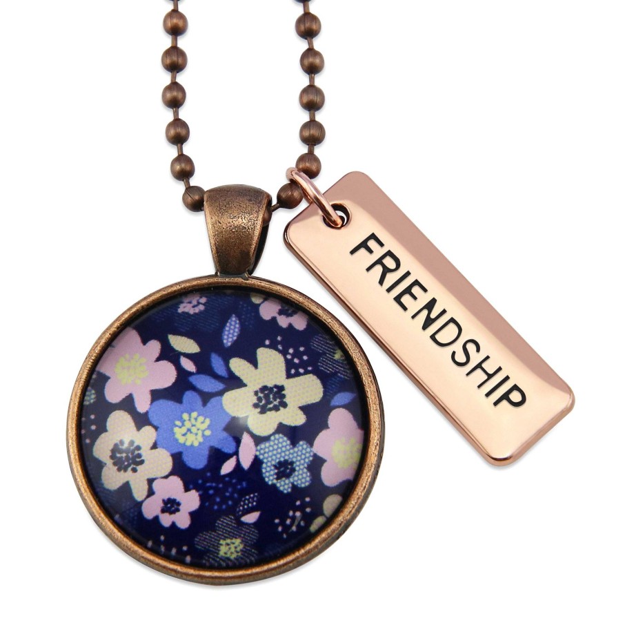 Jewellery Papa Glewy | Spring - 'Friendship' Vintage Copper Necklace - Matilda (10162)