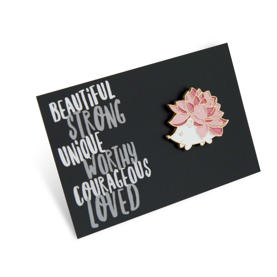 Accessories Accessories | Lovely Pins! Beautiful Strong Unique - Hedgehog Enamel Badge Pin - (11313)