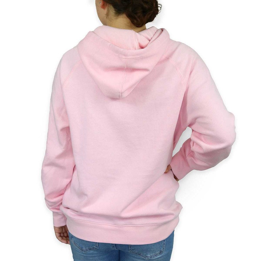 Apparel Hoodies | Grateful Hoodie - Pink With Charcoal Shimmer Print