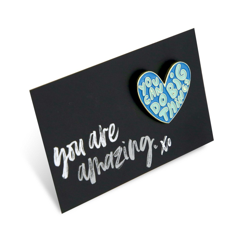 Accessories Accessories | Lovely Pins! You Are Amazing - 'You Can Do Big Things' Enamel Badge Pin - (10514)