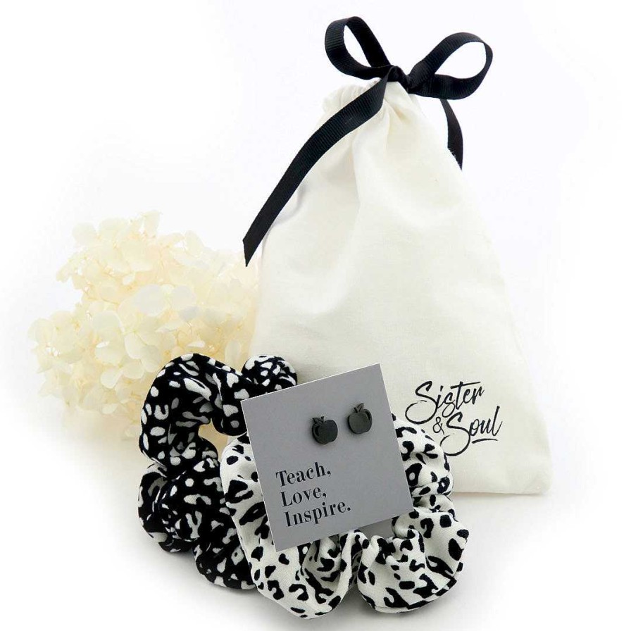 Accessories Gift Bundles | Black Apple & Scrunchies Teach Love Inspire Gift Bundle (L03)