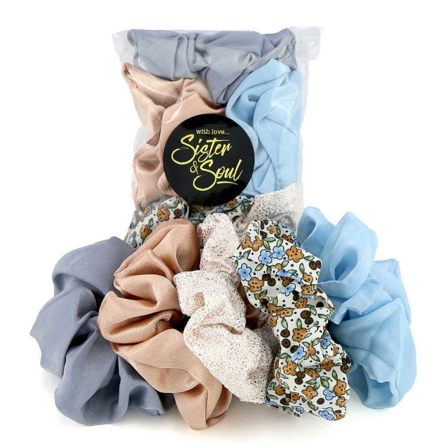 Accessories Hair Accessories | Scrunchies 5 Pack - Bundle Of Bliss (7018-3)