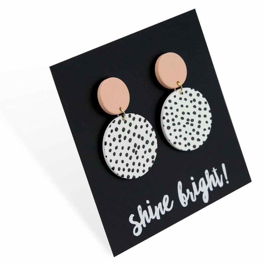 Jewellery Statement Earrings | Acrylic Dangles - Shine Bright - Cyprus (11353)