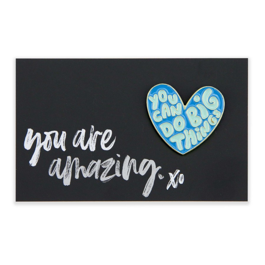 Accessories Accessories | Lovely Pins! You Are Amazing - 'You Can Do Big Things' Enamel Badge Pin - (10514)